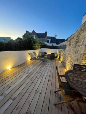 Charmante Maison centre Bourg de crac'h Golf du morbihan